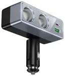 Hoco Z65B Car charger | 30W | PD, QC | USB-C, USB-A | black
