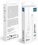 Blue Star PJ-DQ1-C andmeedastus- ja laadimiskaabel | USB-C kuni USB-C | QC 4.0 | 60W | 1m | valge