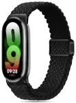 Tech-Protect NylonMag nutikella rihm Xiaomi Smart Band 8/9 jaoks | nailonist | must
