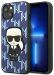 Karl Lagerfeld KLHCP13SPMNIKBL iPhone 13 mini 5,4" k&otilde;va kate, sinine|blue Monogram Ikonik Patch