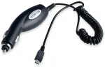 ATX autolaadija 12V 24V 1A + Micro USB kaabel must blister
