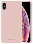 "Mercury Silicone" &uuml;mbris, "iPhone 13 Pro Max 6,7"", roosakas liiv