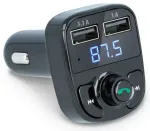 Forever TR-330 Bluetooth 4.0 FM-saatja laadimispesadega USB 12 | 24V | 3.1A + 1A, must