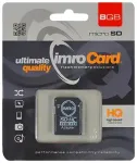 Imro memory card 8GB microSDHC cl. 4 + adapter