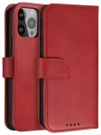 Magnet raamatut&uuml;&uuml;pi telefoni &uuml;mbris Samsung Galaxy S25+ punane
