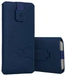 WONDER Deko Pouch Case (Size M) for Iphone 5/Nokia 215 4G/225/5310 2020 navy