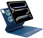 Case Typecase Edge with keyboard for iPad Pro 13" 2024/2025 pacific blue