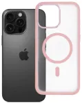 Flexline Mag telefoni &uuml;mbris MagSafe toega iPhone 16 Pro Max roosa
