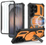Tech-Protect MagBlast telefoni &uuml;mbris MagSafe toega Samsung Galaxy S26 Ultra (S948) must oranž