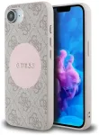 Case Guess 4G Circle Classic Logo        MagSafe for iPhone 16e pink
