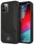 Mercedes MEHCP12LCDOBK iPhone 12 Pro Max 6,7" must hardcase Leather Perforated Area