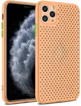 Fusion Breathe Silicone telefoni &uuml;mbris iPhone 12 Pro Max oranž