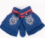 5-s&otilde;rme kindad klapiga MITTENS R-126 blue (14)