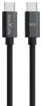 Maxlife MXUC-12 andmeedastus- ja laadimiskaabel | USB-C kuni USB-C | 100W | 3m | must