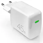 Puro Super Mini seinalaadija | 45W | PD | GaN | USB-C | valge
