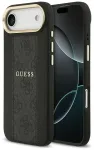 Guess 4G Stripe telefoni&uuml;mbris MagSafe toega iPhone 17 Air jaoks, must