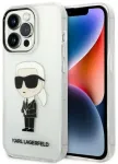 Karl Lagerfeld KLHCP14LHNIKTCT iPhone 14 Pro 6,1" transparent hardcase Ikonik Karl Lagerfeld
