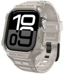 Spigen Rugged Armor Pro V2 nutikella rihm Apple Watch 10/11 (42 mm) jaoks | plast | beež