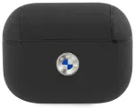BMW Genuine Leather Silver Logo AirPods Pro &uuml;mbris &ndash; must