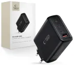 Tech-Protect NC140W-GaN travel charger | 140W | PD, QC, GaN | USB-C, USB-A | black