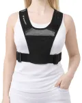 Wozinsky WKDB1 Reflective Running Vest - Black