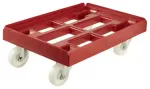 K&auml;ru kastide ja korvide transportimiseks Rolf 61x41x19cm punane