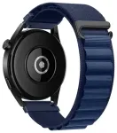 Forcell F-Design nutikella rihm Samsung Galaxy Watch (20 mm) jaoks | nailonist | tumesinine