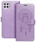 MEZZO dreamcatcher raamatut&uuml;&uuml;pi telefoni &uuml;mbris Samsung Galaxy A22 5G (A226) lilla