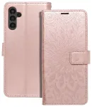 MEZZO mandala raamatut&uuml;&uuml;pi telefoni &uuml;mbris Samsung Galaxy A13 5G (A136) | A04s (A047) roosa kuldne