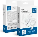 Blue Star TFK-TC-1100B travel charger | 5W | USB-A, Lightning | with USB-A to Lightning cable included | white