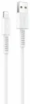 Yesido CA120 andmeedastus- ja laadimiskaabel | USB-A kuni Lightning | 10W | 1m | valge
