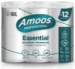 Tualettpaber AMOOS rullides perforatsiooniga, 12 tk/pakis, 2 kihti, 16 m