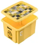 Karp kaanega 15L Karolina &ldquo;Minions Mosaic&rdquo; 38x29.5x20.5cm kollane