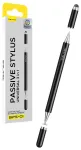 Blavec passiivne mahtuvuslik puutepliiats Passive Stylus Pen BPS-01 Universaalne 3 in 1 (BPS01-UB) must