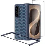 Benks Magnetic Armor Grid Pro Grand Combo telefoni &uuml;mbris MagSafe toega Samsung Galaxy Z Fold 8 Ultra (F976) sinine