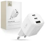 Tech-Protect NCA100W-GAN-AVS reisilaadija | 100W | PD, QC, GaN | valge