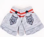 5-s&otilde;rme kindad klapiga MITTENS R-126 grey (14)