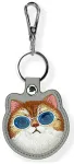 Case locator Nimmy Glasses Cool Cat grey