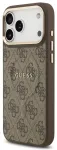 Guess PU Leather 4G &uuml;mbris MagSafe toega telefonile iPhone 17 Pro Max pruun