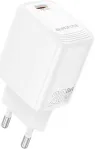 Borofone BN26 Fuente reisilaadija | 20W | PD, QC, PPS | USB-C | valge