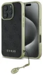 Guess GUHCP16LGF4GGR iPhone 16 Pro 6.3"   czarny|black hardcase 4G Charms Collection