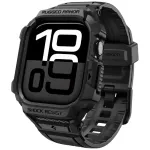 Spigen Rugged Armor Pro V2 nutikella rihm Apple Watch 10/11 (42 mm) jaoks | plast | must