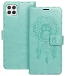MEZZO dreamcatcher raamatut&uuml;&uuml;pi telefoni &uuml;mbris Samsung Galaxy A22 5G (A226) roheline