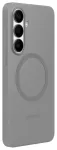 Samsung Silicone Magnet phone case with MagSafe support for Samsung Galaxy S26 (S942) gray