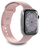 Puro Icon nutikella rihm Apple Watch (38/40/41 mm) jaoks | silikoonist | roosa