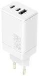 Maxlife MXTC-08-65ACC reisilaadija | 65W | PD, QC | USB-C, USB-A | valge