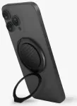 UNIQ Gripfit magnetic sticky holder ring for phones black