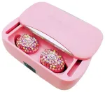Goodbuy Crystal Bling juhtmevabad k&otilde;rvaklapid, roosad
