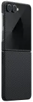 PITAKA Ultra-Slim telefoni&uuml;mbris Samsung Galaxy Z Flip7, must-hall