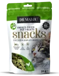 Treats for cats - DR Malou, Cat treats cubes with chicken and GRASS 50g